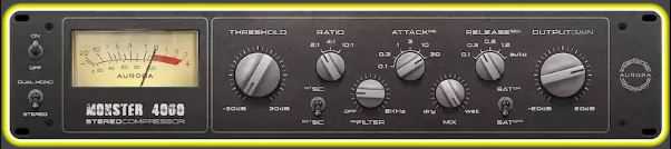 Aurora DSP Monster 4000 v1.0.1 总线压缩器