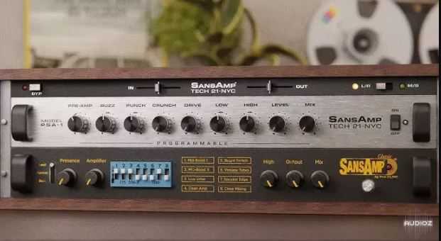 Audiopunks SansAmp Rack v1.0.0 踏板效果机架 ( 17MB )