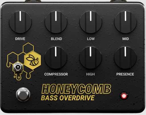 Canvas Audio Honeycomb Bass OD v1.0.0 单块低音过载效果器（