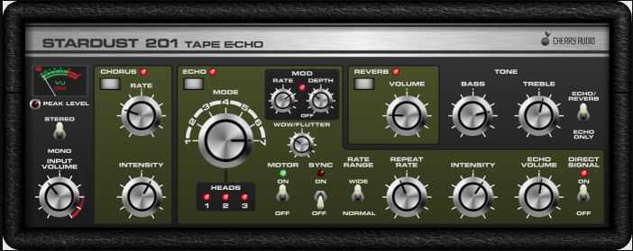 Cherry Audio Stardust 201 Tape Echo v1.0.11.37 磁带回声\延迟效果器