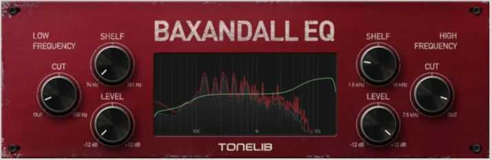Tonelib TL BaxEQ Baxandall EQ v1.0.0 均衡器EQ