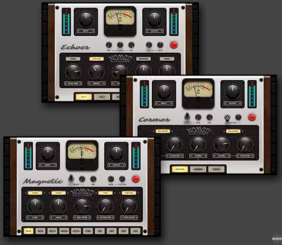 Nomad Factory Magnetics Bundle 3.1.0 磁带模拟效果器集