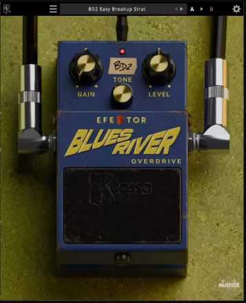 Kuassa Efektor Blues River v1.0.0 单块过载效果器