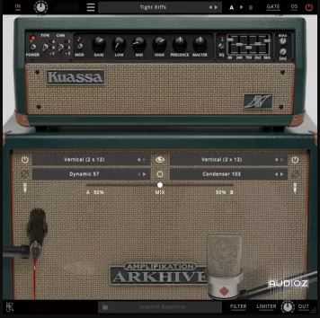 Kuassa Amplifikation Arkhive v1.0.1 吉他放大器