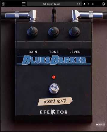 Kuassa Efektor Blues Barker v1.0.0 单块过载效果器
