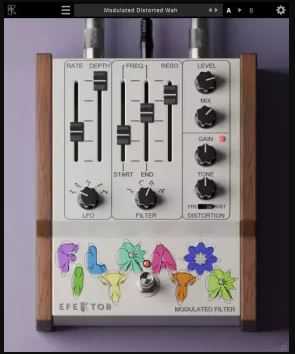 Kuassa Efektor Filtrator v1.0.1 滤波器