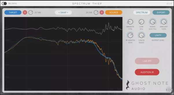 Ghost Note Audio Spectrum Thief v0.3.1 EQ匹配和IR生成器
