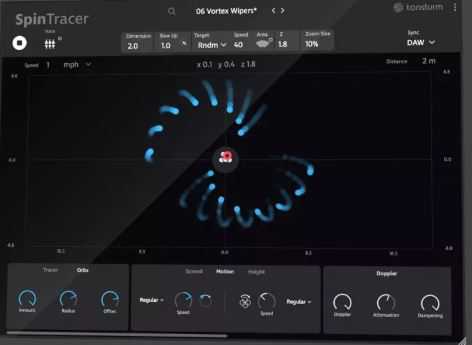 TONSTURM SpinTracer v1.2.0 空间3D效果器插件