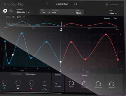Tonsturm DopplerPro v1.1.0 多普勒声音设计插件