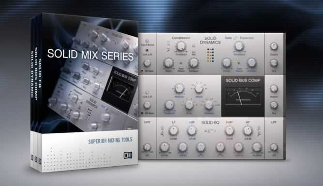 Native Instruments Solid Mix Series v1.4.7 效果器插件