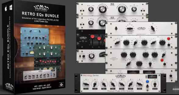 Nomad Factory Retro EQs Bundle 2.3.0 macOS HCiSO