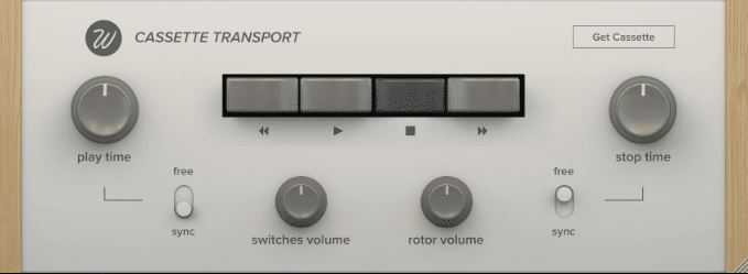 Wavesfactory Cassette Transport 磁带效果器\走带变速