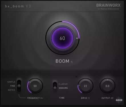 Plugin Alliance Brainworx bx boom V3 v3.0.0 底鼓增强器插件