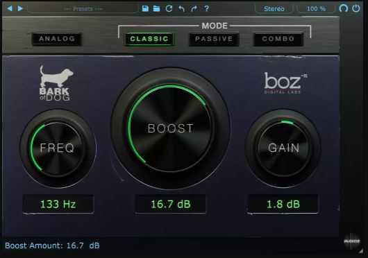 Boz Digital Labs Bark Of Dog 3 Low Frequency Enhancer v3.0.1 低频增强器 （49MB）