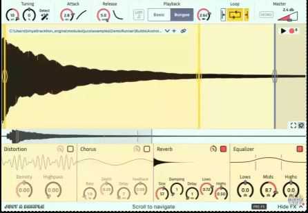 Binyamin Friedman Just a Sample Modern Audio Sampler v1.02 采样器