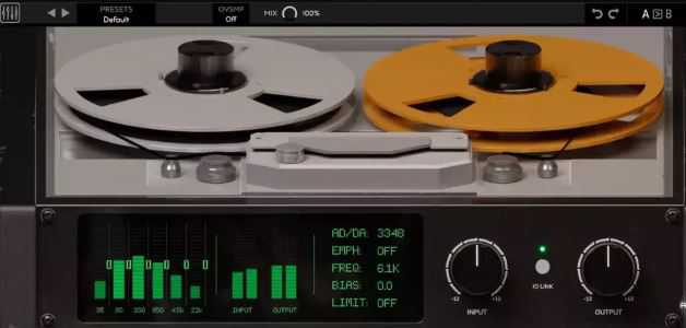 Mixland 3348 TAPE v1.0.2 复古磁带效果插件