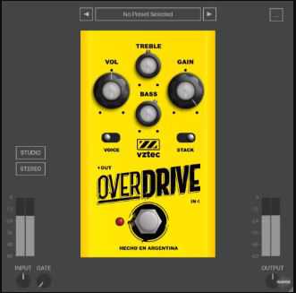 VZTec Overdrive v0.1.0 单块过载效果器