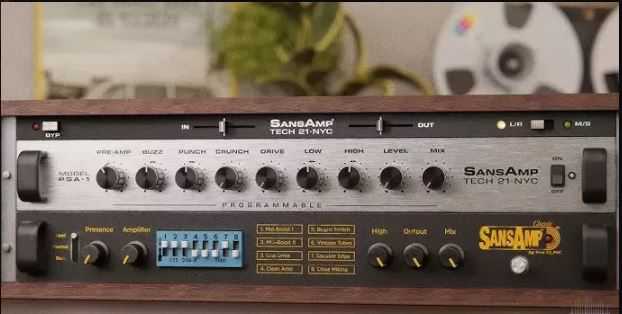 Audiopunks SansAmp Rack v1.0.1 经典踏板效果器