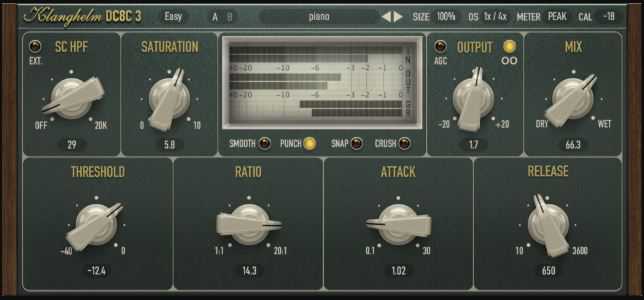 Klanghelm DC8C advanced compressor v3.3.2 压缩器插件