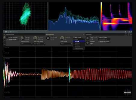 Signalizer Oscilloscope free audio visualization plugin FREE 示波器\音频可视化插件 （ 50MB ）