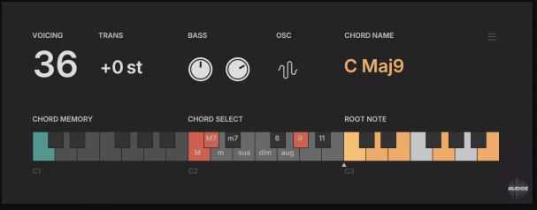 Pentacom ChordBloom Creative Chord Generator v1.0 [FREE] 创意和弦生成器 ( 99MB )