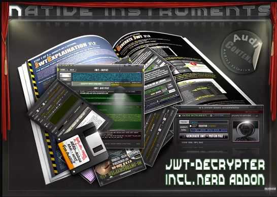 Native Instruments JWT Decrypter v1.0b incl Nerd Addon 自定义编码工具