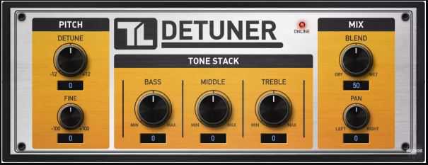ToneLib TL Detuner v1.0.1 音高调音插件