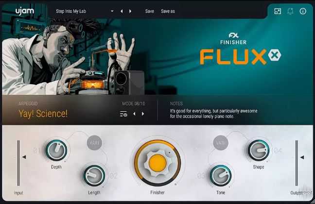 UJAM Finisher FLUXX v1.4.0 综合效果器