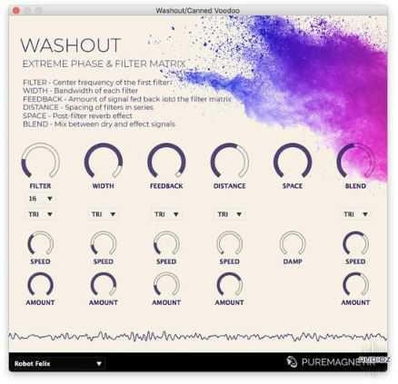Puremagnetik Washout v1.0.1 多链滤波器和相位器