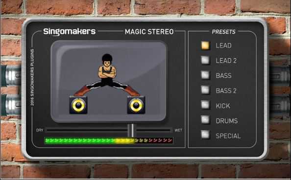 Singomakers Magic Stereo 立体声相扩展效果器