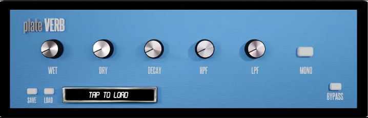 OSC Audio plateVerb v1.0.0 立体声板式混响器