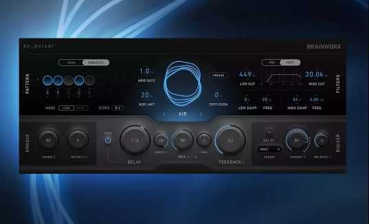 Plugin Alliance Brainworx bx_pulsar 1.0.1 创意延迟插件