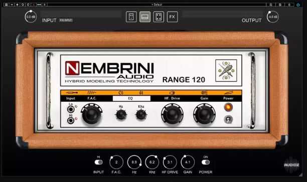 Nembrini Audio NA Range 120 v1.0.0 吉他放大器