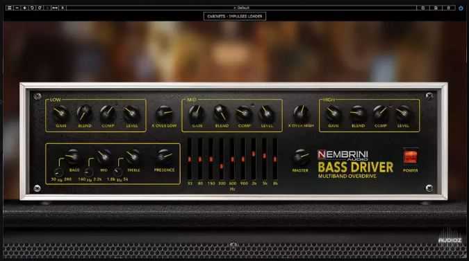 Nembrini Audio NA Bass Driver v1.0.4 三波段超频贝斯放大器