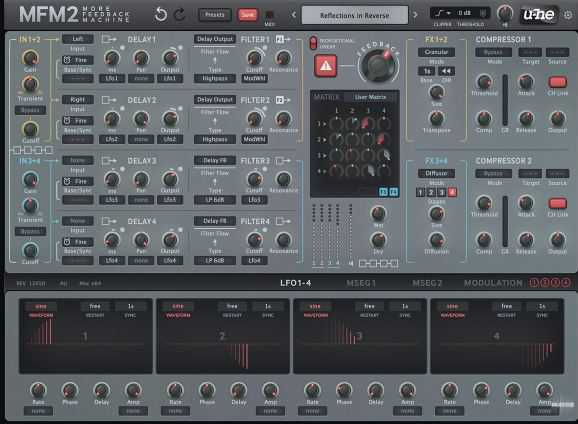 Heckmann Audio u he MFM2 v2.5.0 数字延迟插件