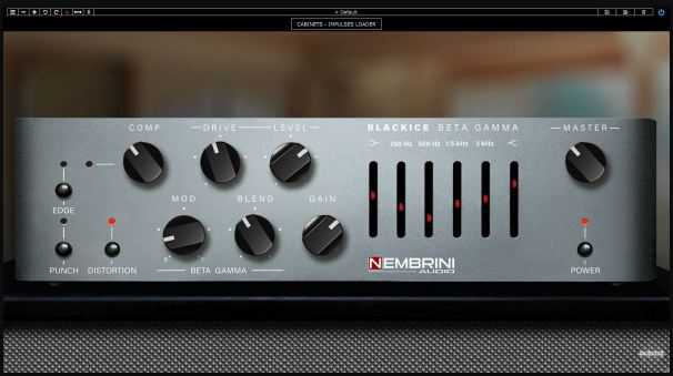 Nembrini Audio NA Blackice Beta Gamma v1.0.7 贝斯放大器