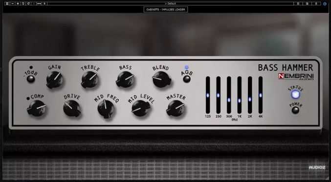 Nembrini Audio NA Bass Hammer v1.0.4 贝斯放大器