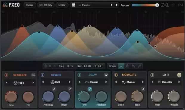 iZotope FXEQ v1.0.0.442 创意效果插件