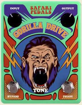 Safari Pedals Gorilla Drive Santa Edition v1.0.6 失真过载效果器