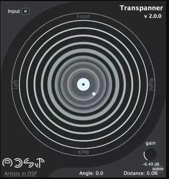 Artists in DSP Transpanner (3D Audio Panning) v2.0.0 音频3D平移插件
