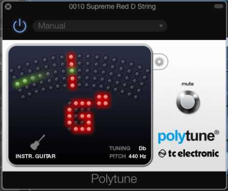 TC Electronic Polytune v1.1.0 调音工具