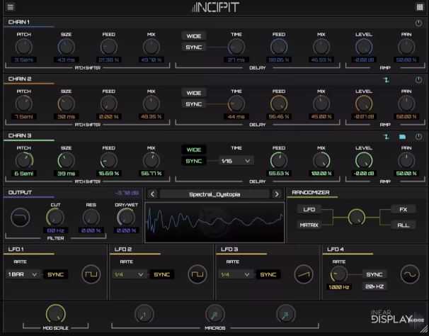 Inear Display Incipit v1.5 延迟插件