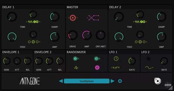 Inear Display Antagone v1.3 双延迟插件