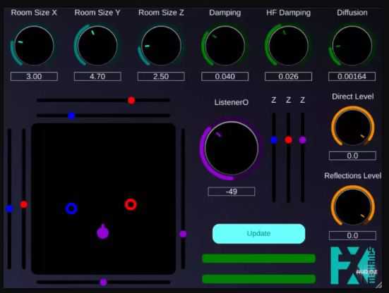 Olivier Doaré Binaural Room Reverb BiRR 2D And 3D v0.0.5 双耳房间混响