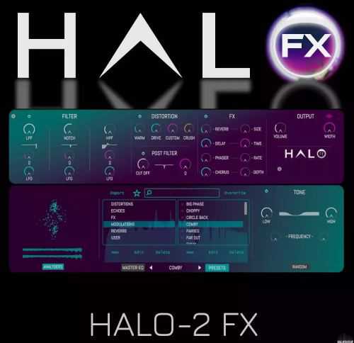 DHPlugins HALO 2 FX v2.0.1 多效果处理器