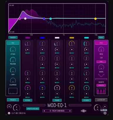 DHPlugins MOD EQ 1 v1.0.2 特效均衡器EQ