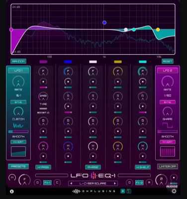 DHPlugins LFO EQ 1 v1.0.3 特效均衡器EQ