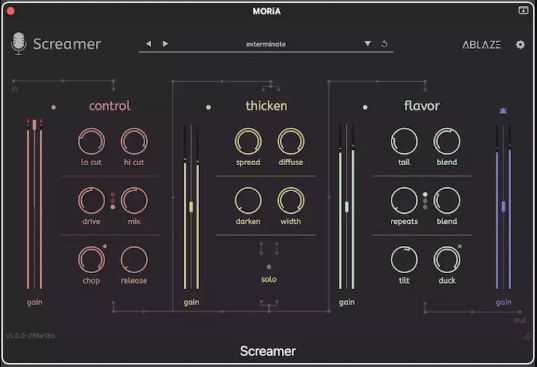 Ablaze Audio Screamer v1.0 极致人声效果器