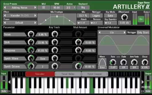 Sugar Bytes Artillery2 v2.3.2 均衡器EQ插件