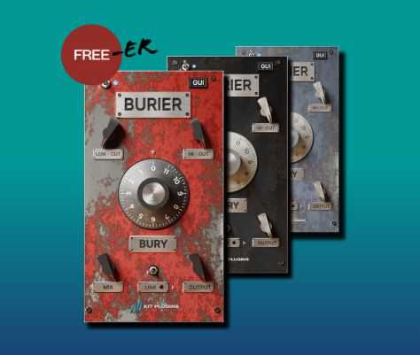 Kit Plugins Burier 过载失真音染插件